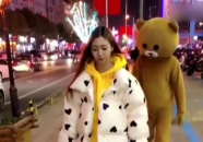 环球乐享网红熊小姐姐,环球乐享的时尚达人